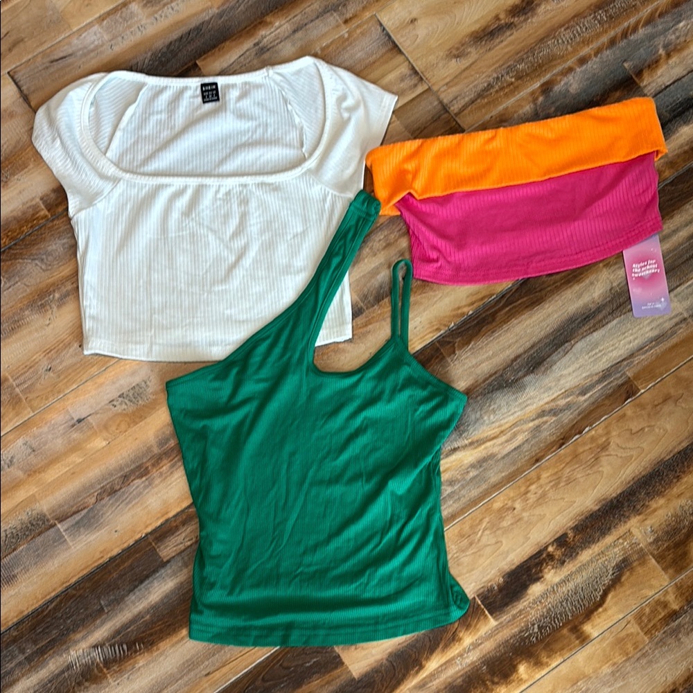 SHEIN Trendy Women's Tops size small (3 sold together)